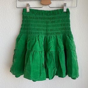 Cartolina Nantucket The Kylie Skirt In Kelly Green XXS